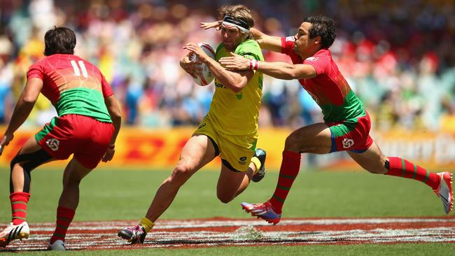 Australian sevens playmaker Lewis Holland will miss the next two months due to injury.