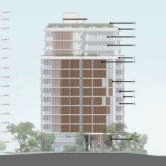 Mirvac has lodged a development application for a new luxury apartment building in Brisbane.