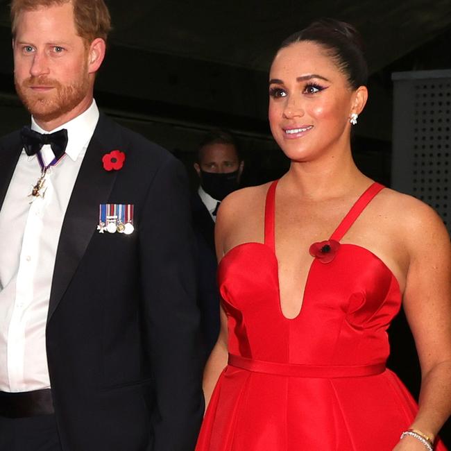 Let’s hope Meghan’s stylist is not planning on taking a break during May’s non-stop red carpet events. Picture: Dia Dipasupil/Getty Images