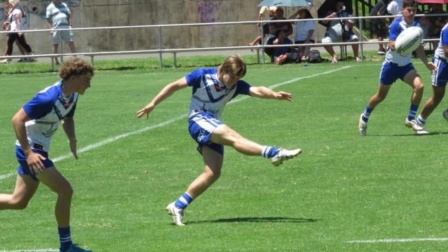 Toby Batten also spent some of the pre-season with the Canterbury Bulldogs' Harold Matthews team in Sydney. Picture: supplied