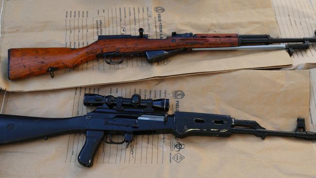 A man will face Nanango court after police allegedly located an SKS rifle, .22 rifle, ammo, and drugs at a Booie address. File Photo