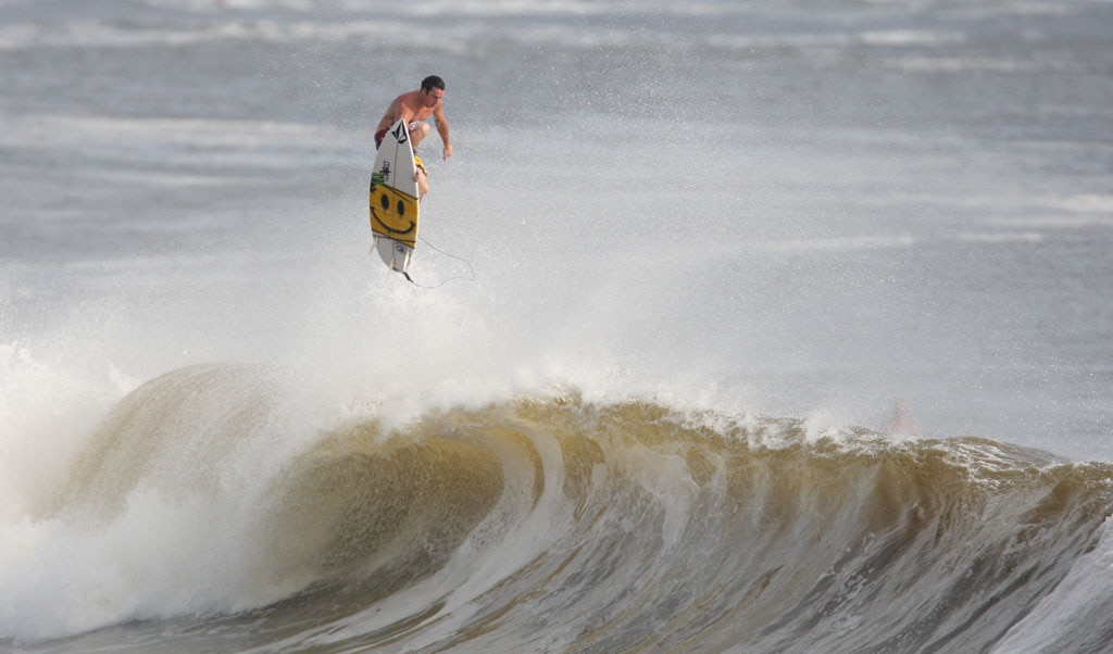 Alexandra Headland gets good lefts and rights for longboarders and shortbaorders alike. Picture: Nicholas Falconer