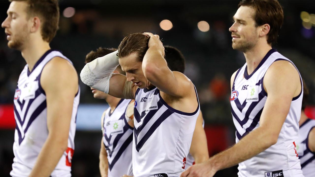 Fremantle’s president fears his club will be short changed by WA border restrictions. (Photo by Michael Willson/AFL Photos via Getty Images)