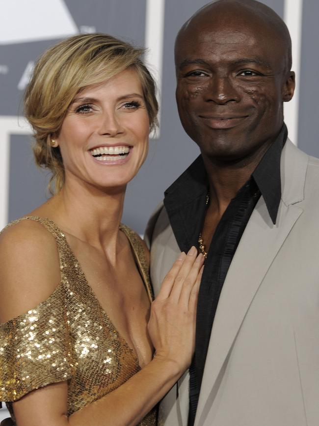 Seal went to great lengths when he asked ex wife Heidi Klum, to marry him. Picture: AP Photo/Chris Pizzello