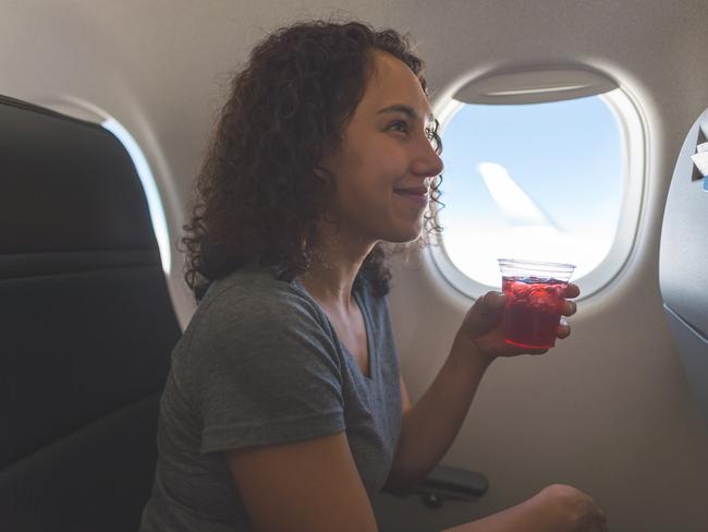 For the foreseeable future, the most passengers can expect is a glass of water. Picture: Istock