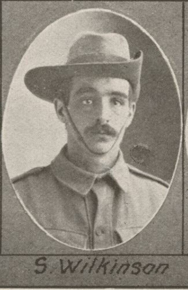 Corporal Sydney Wilkinson.