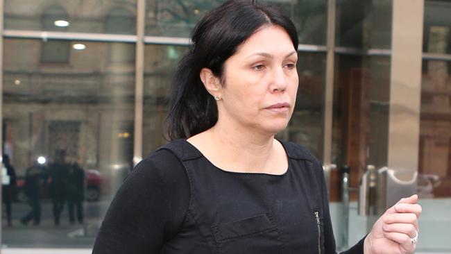 Roberta Williams outside a Melbourne court in 2014.