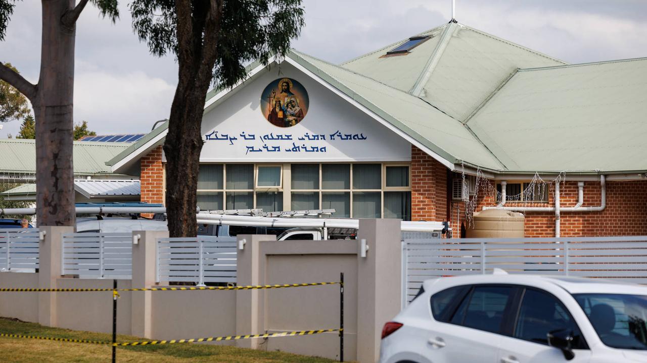 Bishop Mar Mari Emmanuel and a priest were allegedly stabbed in a terrorist incident on Monday night. Picture: NCA NewsWire / David Swift