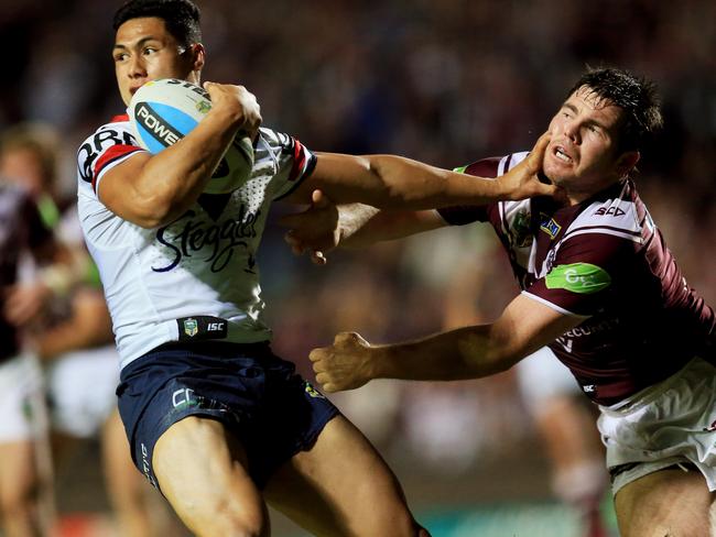 Roger Tuivasa-Sheck was unstoppable in setting up a try for Isaac Lui in the dying minutes.