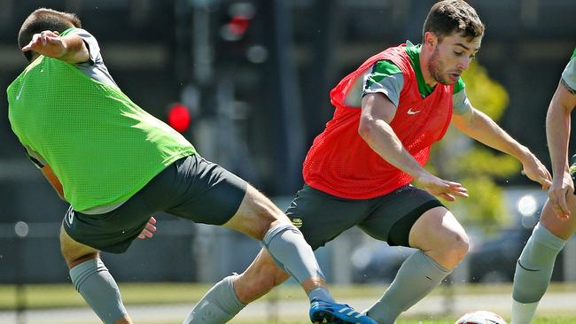 Tommy Oar has trained well in Melbourne ahead of the Asian Cup.