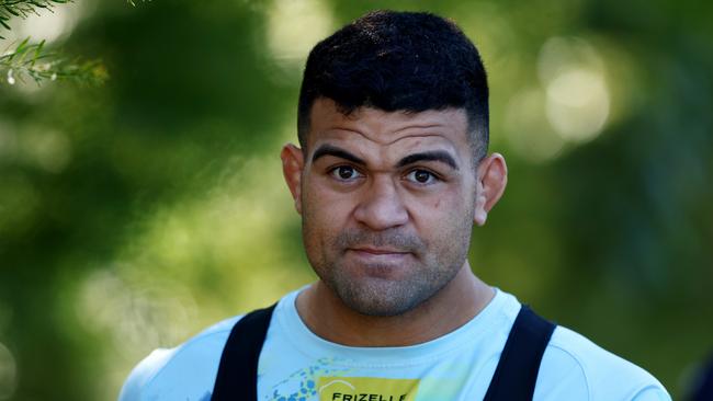 David Fifita snubbed the Roosters to stay with the Titans. (Photo by Chris Hyde/Getty Images)