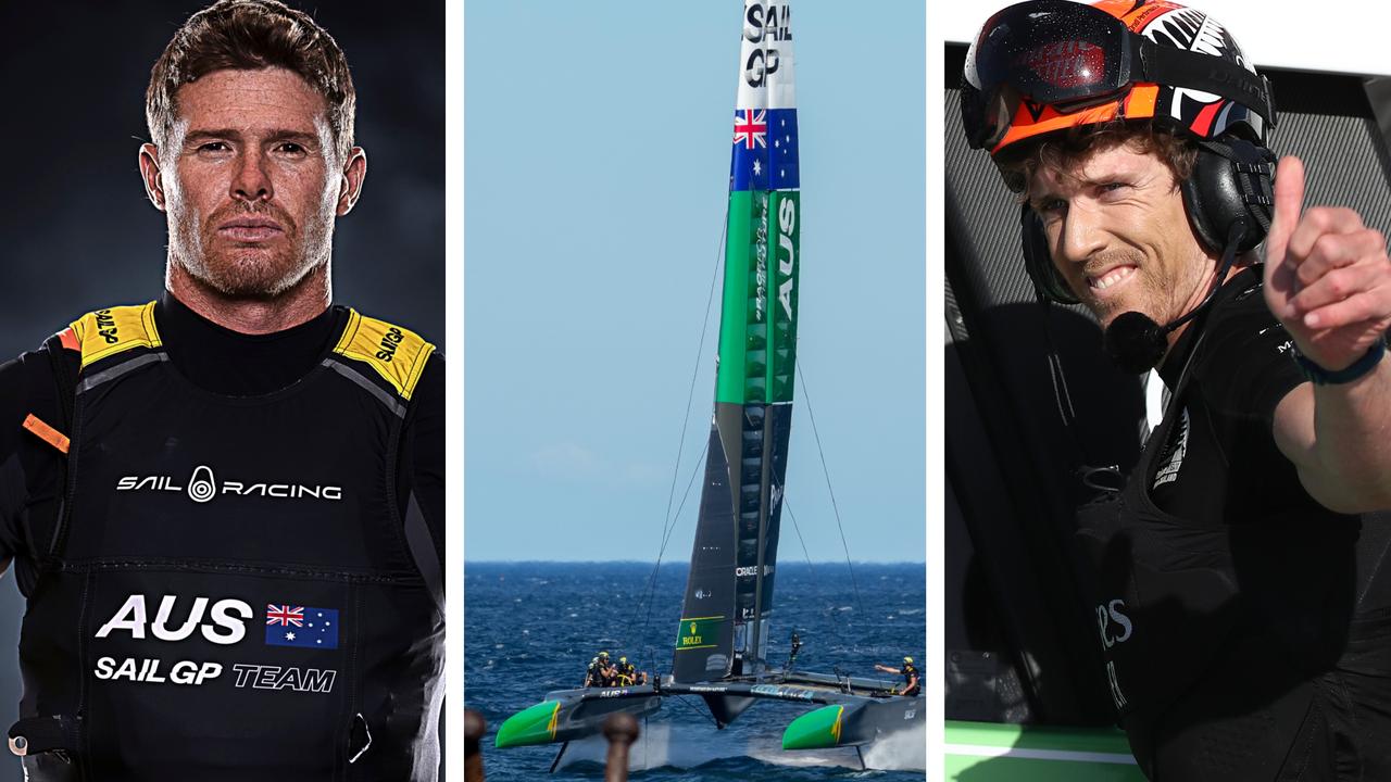 St Tropez results, Australia blow up at New Zealand, Tom Slingsby, Peter Burling, video, crash, sailing news