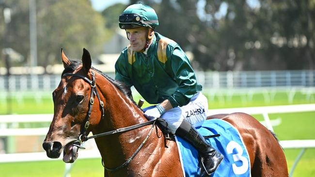 Mark Zahra aboard Bodyguard aftert the Blue Diamond Prelude. Picture: Vince Caligiuri/Getty Images