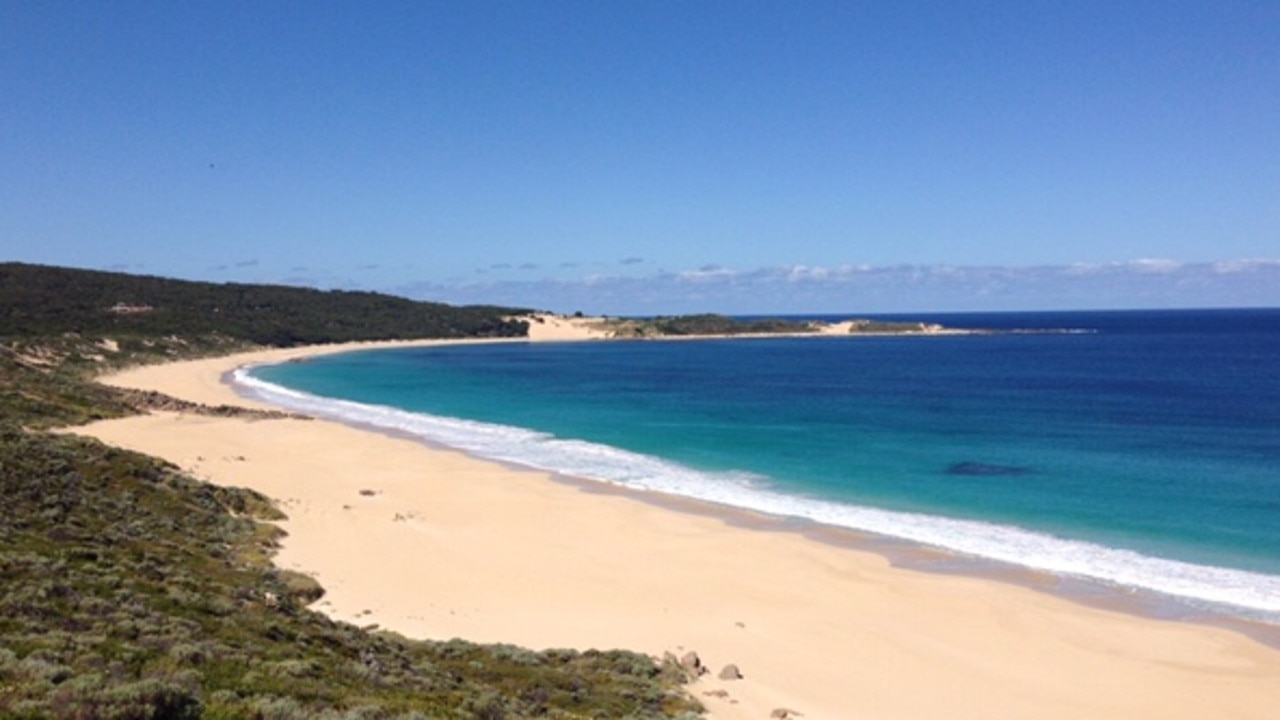 A body was found at Injidup Beach on Sunday morning about one month after the woman vanished. Picture: Supplied