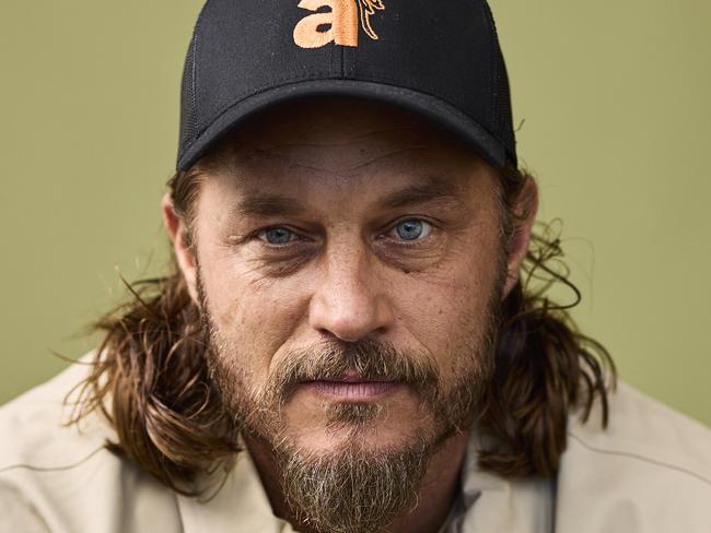 Travis Fimmel in special shoot for Season 2 of Aussie thriller Black Snow.