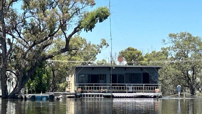 The couple’s home was destroyed in the devastating December 2022/January 2023 floods. Picture: Supplied