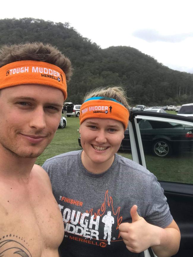 Brenton Balicki with his sister Ellana, who committed suicide in 2019.