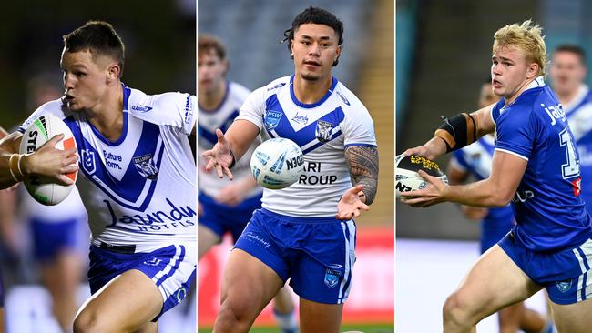 The Bulldogs have handed a trio of youngsters train and trial deals.