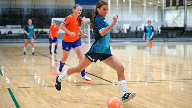 Sunshine Coast Wave futsal player Ellie Hambly. Photos taken by Nikki Grigg Photography/Wave Photos