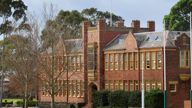 Geelong College was sent into lockdown on October 8.