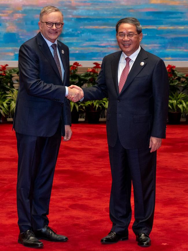 Pictured at the welcome banquet hosted by Chinese Premier Li Qiang, ahead of the China International Import Expo. Picture: Supplied