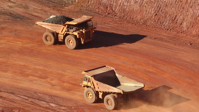 Iron ore prices have lost ground in recent sessions after booking strong gains since October. Picture: Supplied.