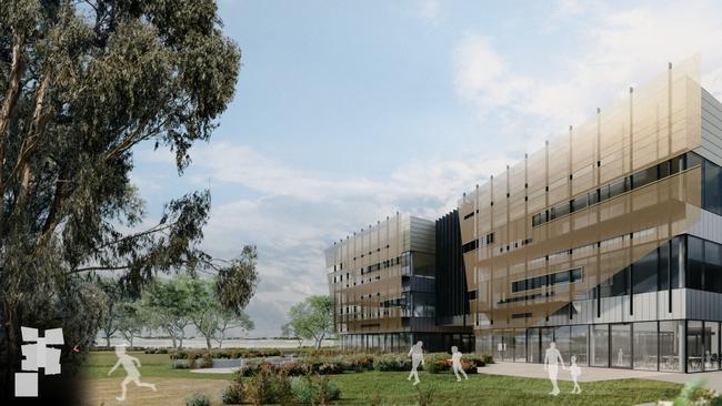 Artist impression of the learning precinct at the new Whyalla Secondary School. Picture: Supplied.