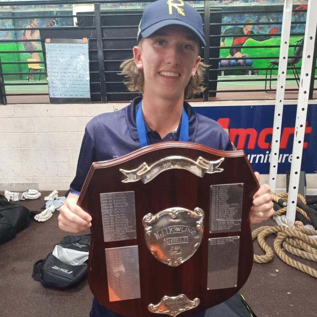 Man-of-the-match Isaac Macklin. Picture: Ringwood CC