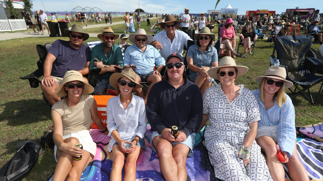 Wide brim hats seemed to be in fashion for attendees. Picture: Mike Dugdale