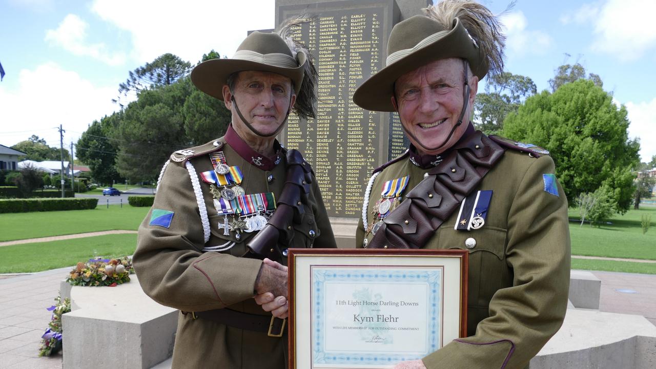 Stalwart light horse commander receives lifetime recognition