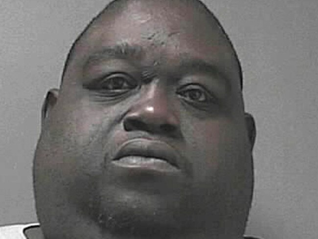 Police allegedly found drugs between the stomach rolls of Christopher Mitchell, who weights about 200 kilos. AP Photo/Volusia County Sheriff's Office
