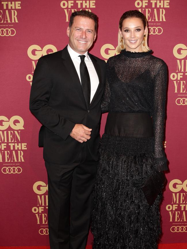 Karl Stefanovic and Jasmine Yarbrough. Picture: Christian Gilles