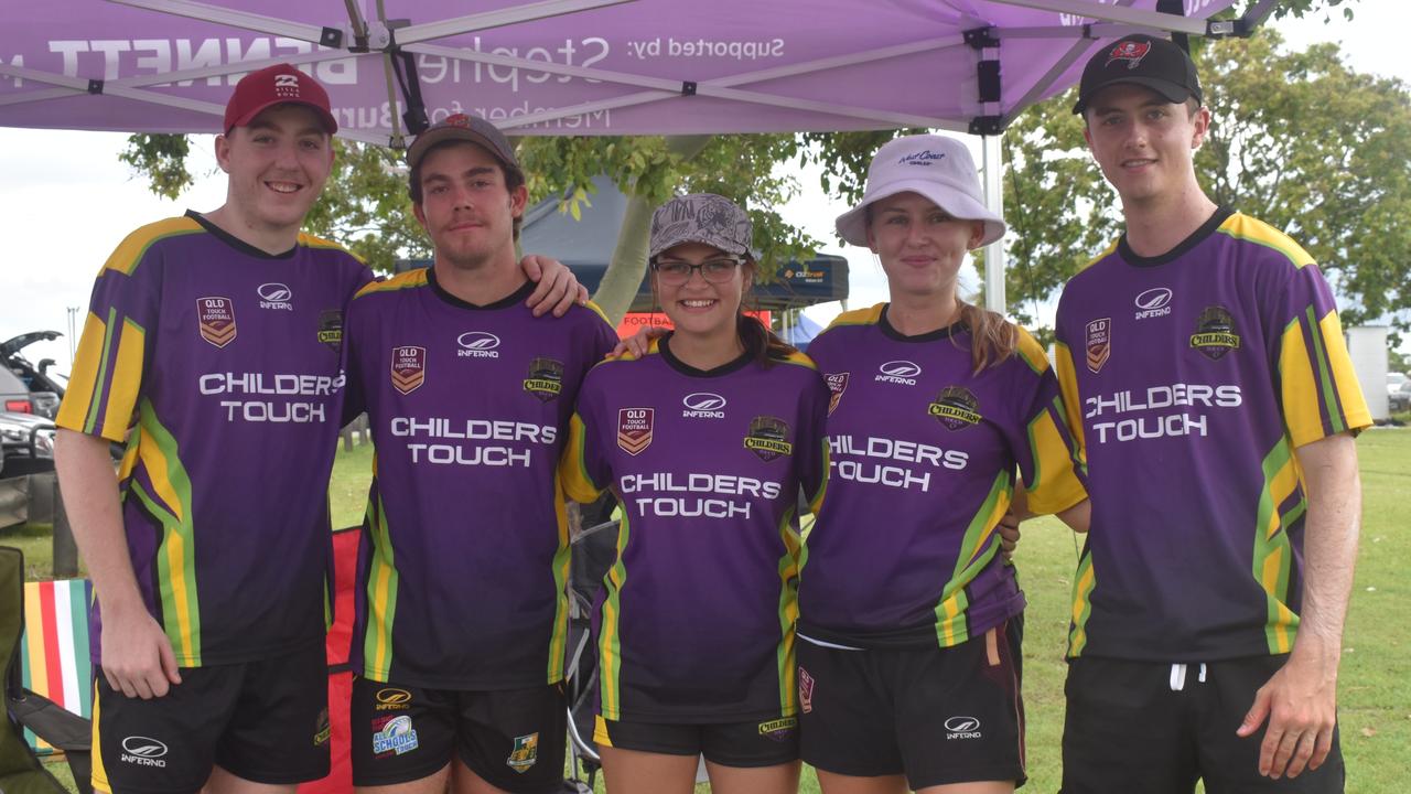 Ella Blanch, Zayne Donovan, Caleb Ricciardi, Jackie Freshwater and Samuel Nixon from Childers.