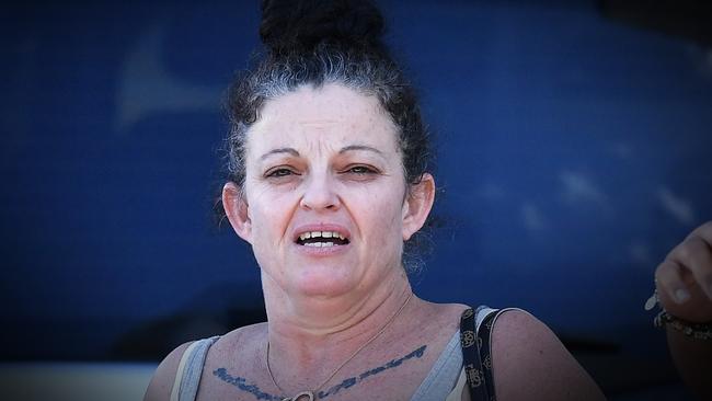 Maxine Janet Hunter leaves Maroochydore Court House. Picture: Patrick Woods.