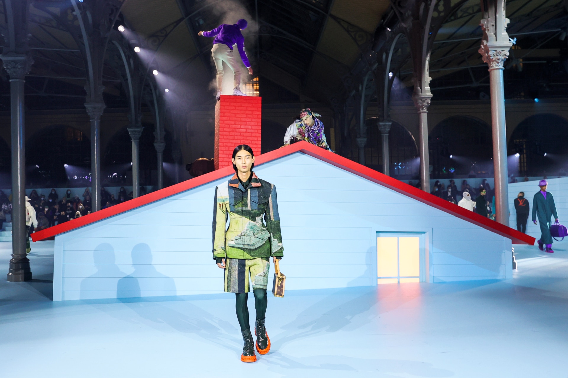 Virgil Abloh's final Louis Vuitton show proves the sky is the limit - Vogue  Australia
