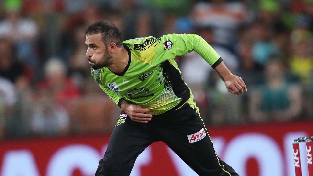 Fawad Ahmed has crossed from Sydney Thunder to Perth Scorchers. Picture: Phil Hillyard.