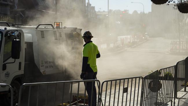 First stage in $7.5m CBD road refresh nearly complete