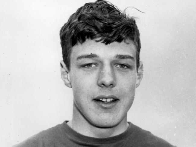 Pell during his school days, pictured in 1955.