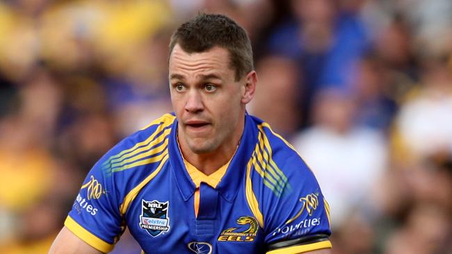Chad Robinson was a star player for the Eels. Picture: Gregg Porteous