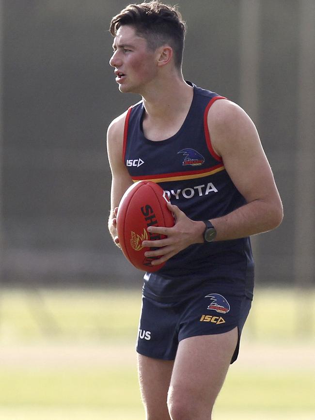 Chayce Jones will wear the No. 1 jumper in 2020. Picture: Dean Martin/AAP