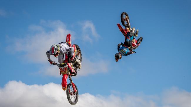 The motocross showcase. Picture: Jake Nowakowski