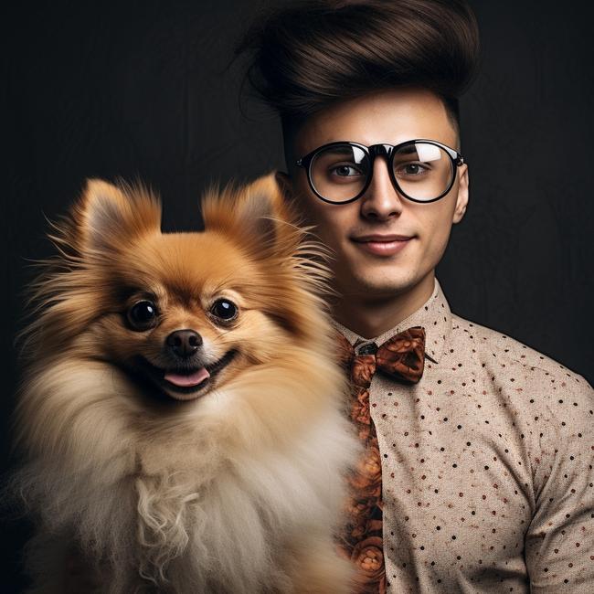 A typical pomeranian owner needs lots of memory on their phone. Picture: Midjourney