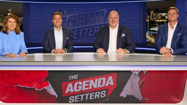 Channel 7 came out swinging with a new Monday night show, The Agenda Setters.