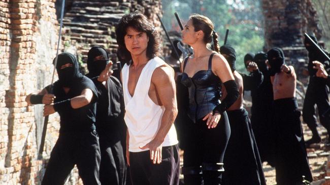 A grab from the 1995 movie version of the Mortal Kombat. 