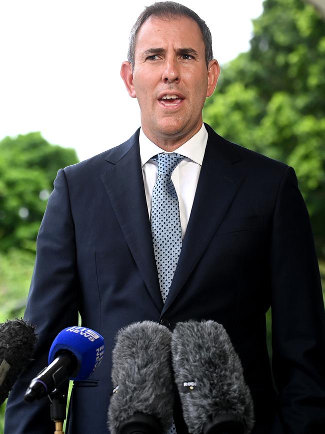 Treasurer Jim Chalmers. Picture: NewsWire / John Gass