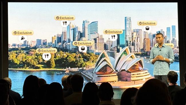Australia was all over the Uber Go-Get 2025 product showcase. Picture: Benedict Brook.