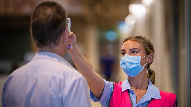 The hospital was well prepared for the pandemic. (AAP Image / Julian Andrews).