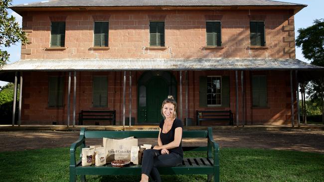 Simone Cassell, whose ancestor was the overseer at the Rouse Hill House and Farm, is back with her Cassell Coker &amp; Co stall at 2017 Autumn Harvest. Pictures: Peter Kelly