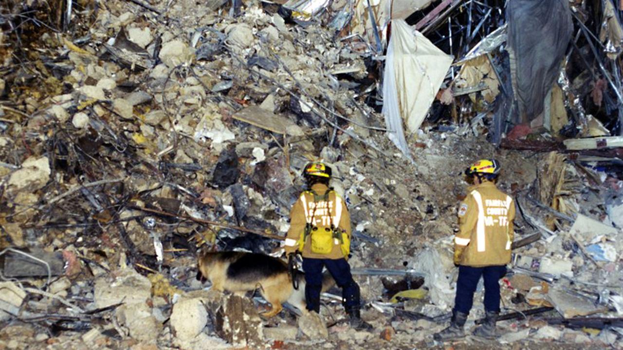 American Airlines Flight 77 crashed into the Pentagon on September 11, 2001. Picture: AFP