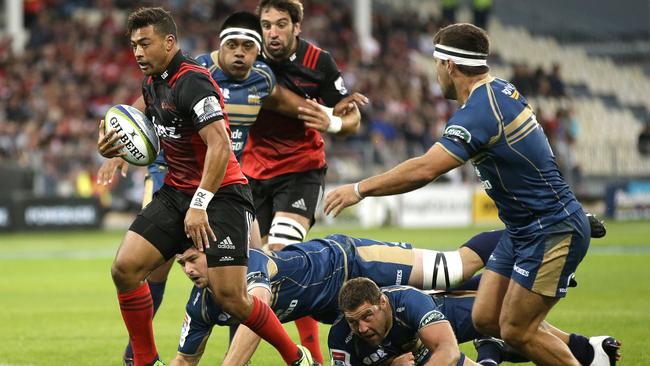 Brumbies go down fighting against the Crusaders.